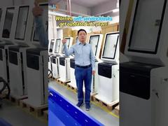 Παρουσιάστε το περίπτερο πληρωμής λογαριασμών 24/7 Self Service με εκτύπωση αποδείξεων QR Reader Τα μετρητά γίνονται δεκτά για εσάς