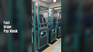 Μηχάνημα παραγγελιών & πληρωμής περιπτέρου αυτοεξυπηρέτησης για εστιατόρια