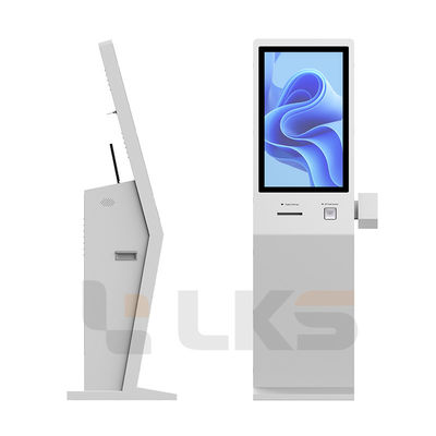 32 ιντσών οθόνη αφής LCD Self Check-In Kiosk για το αεροδρόμιο Νοσοκομείο Εκκλησία Ξενοδοχείο και εκδηλώσεις Επισκέπτης αυτοεγγραφή